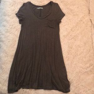 Maurice’s army green t-shirt dress